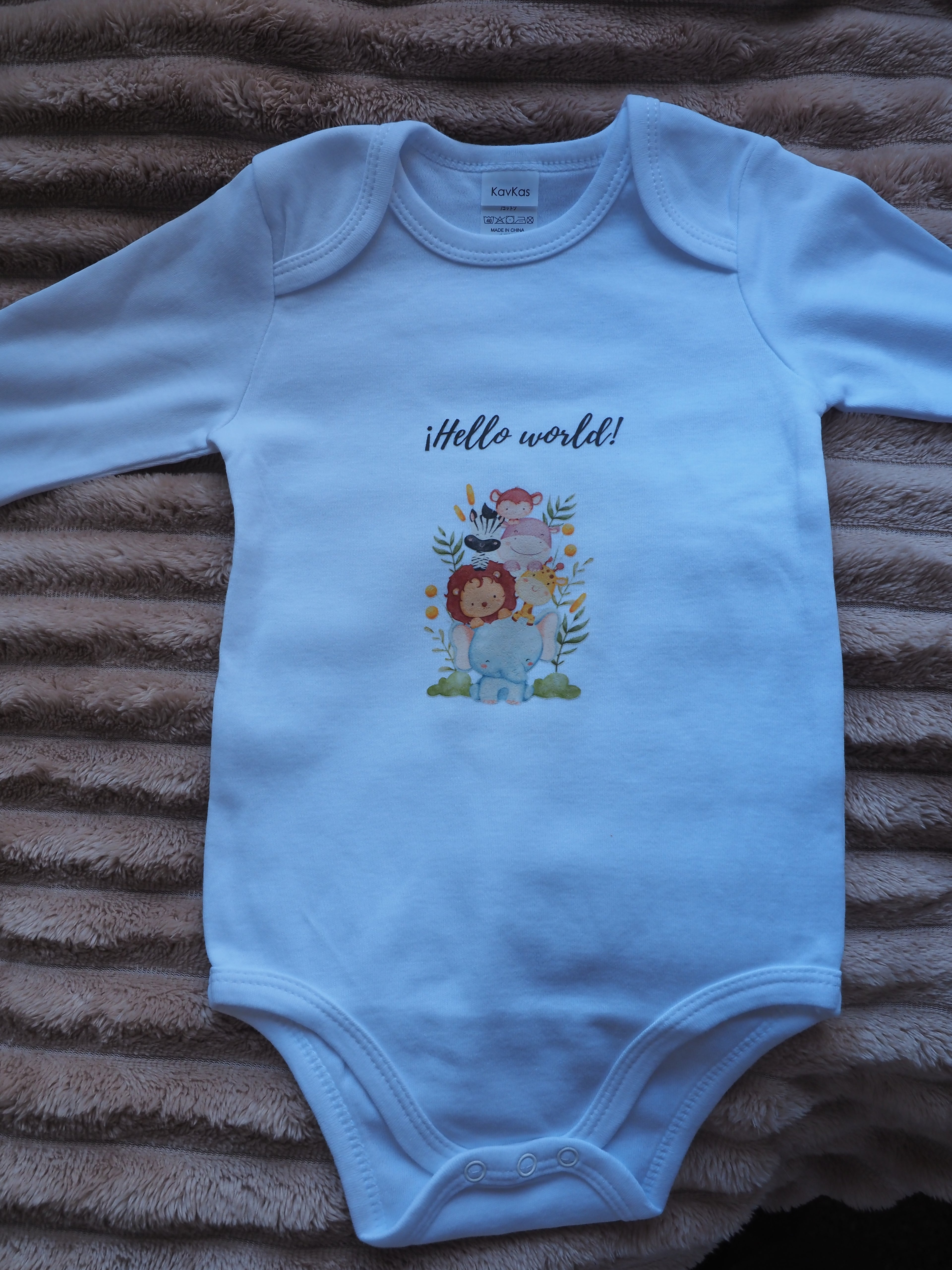 Body animalitos "Hello world"