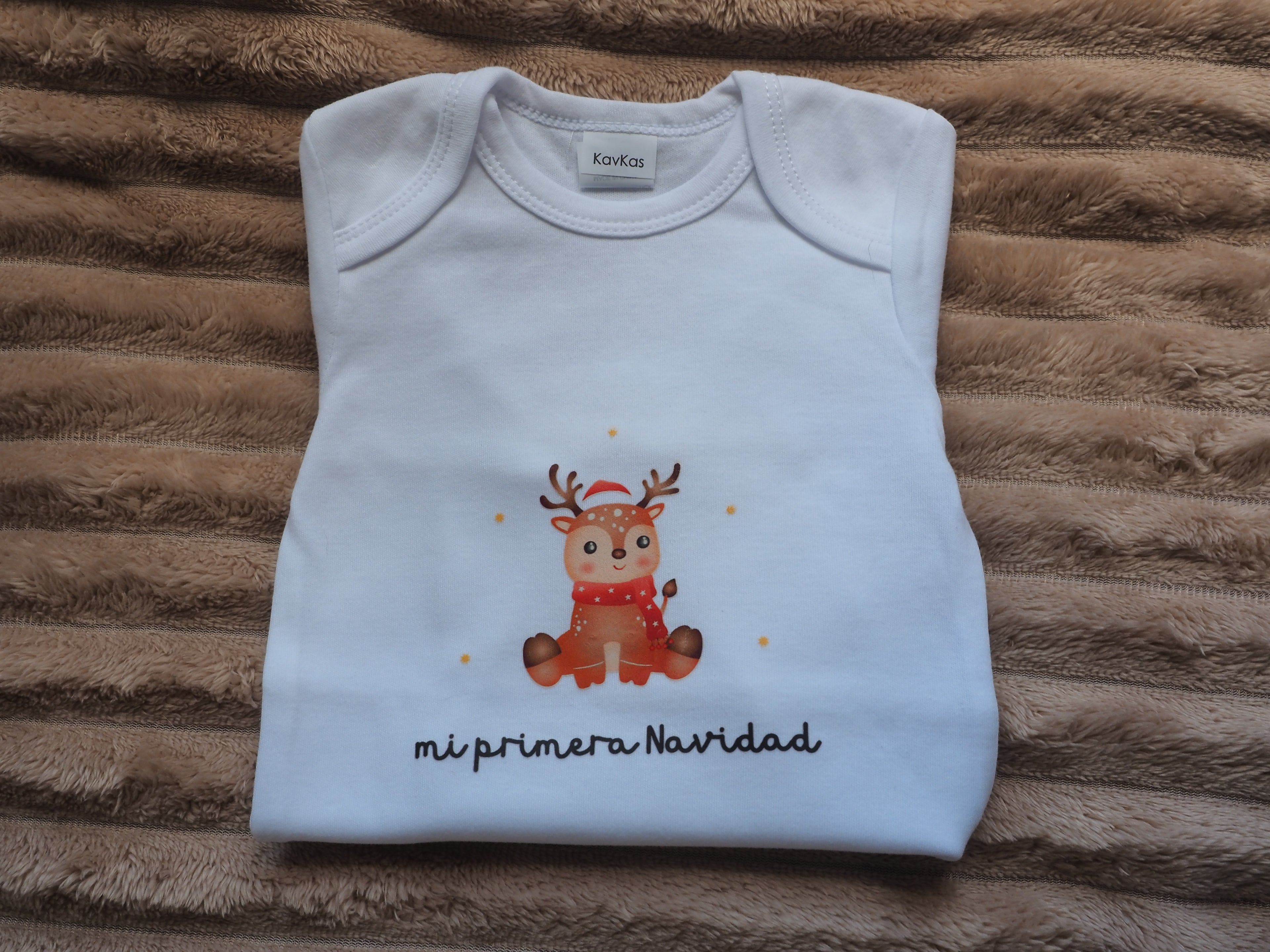 Body "Mi primera navidad"