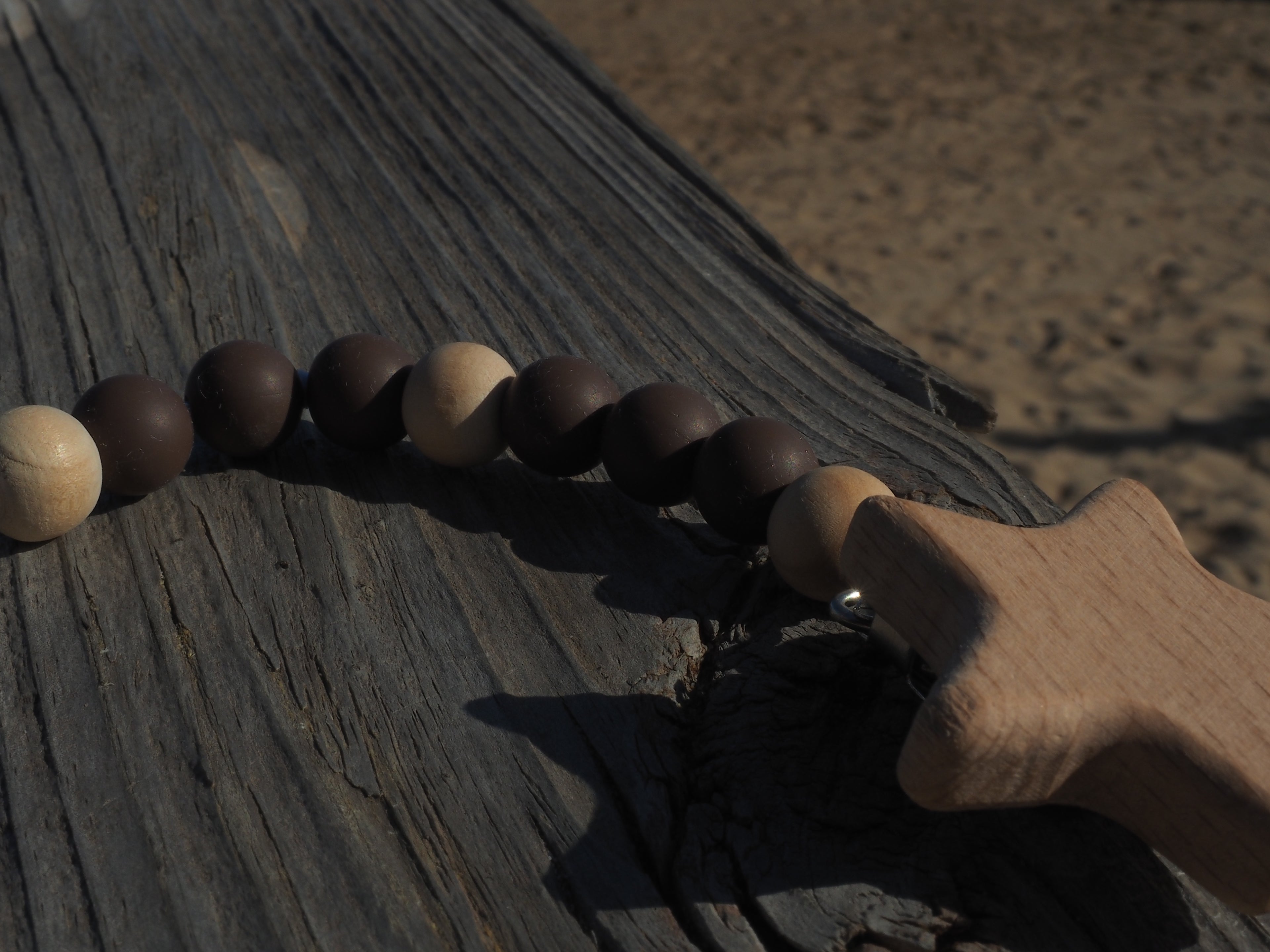 Chupetero estrella marron