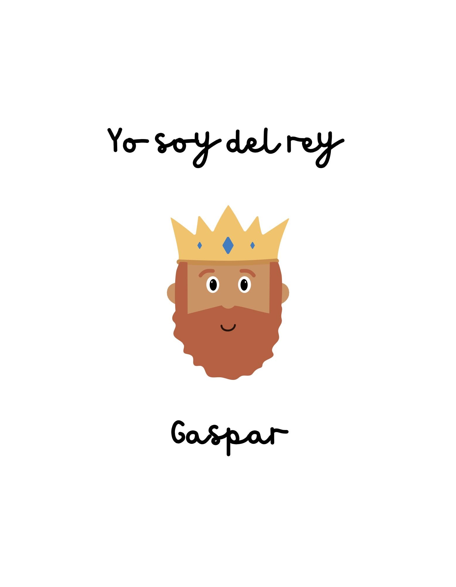 Body "Yo soy del rey Gaspar"