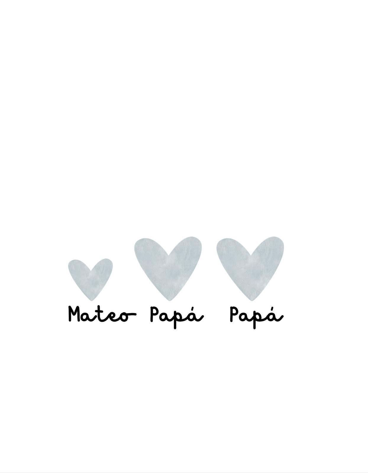 Body "Mateo y mis papás"