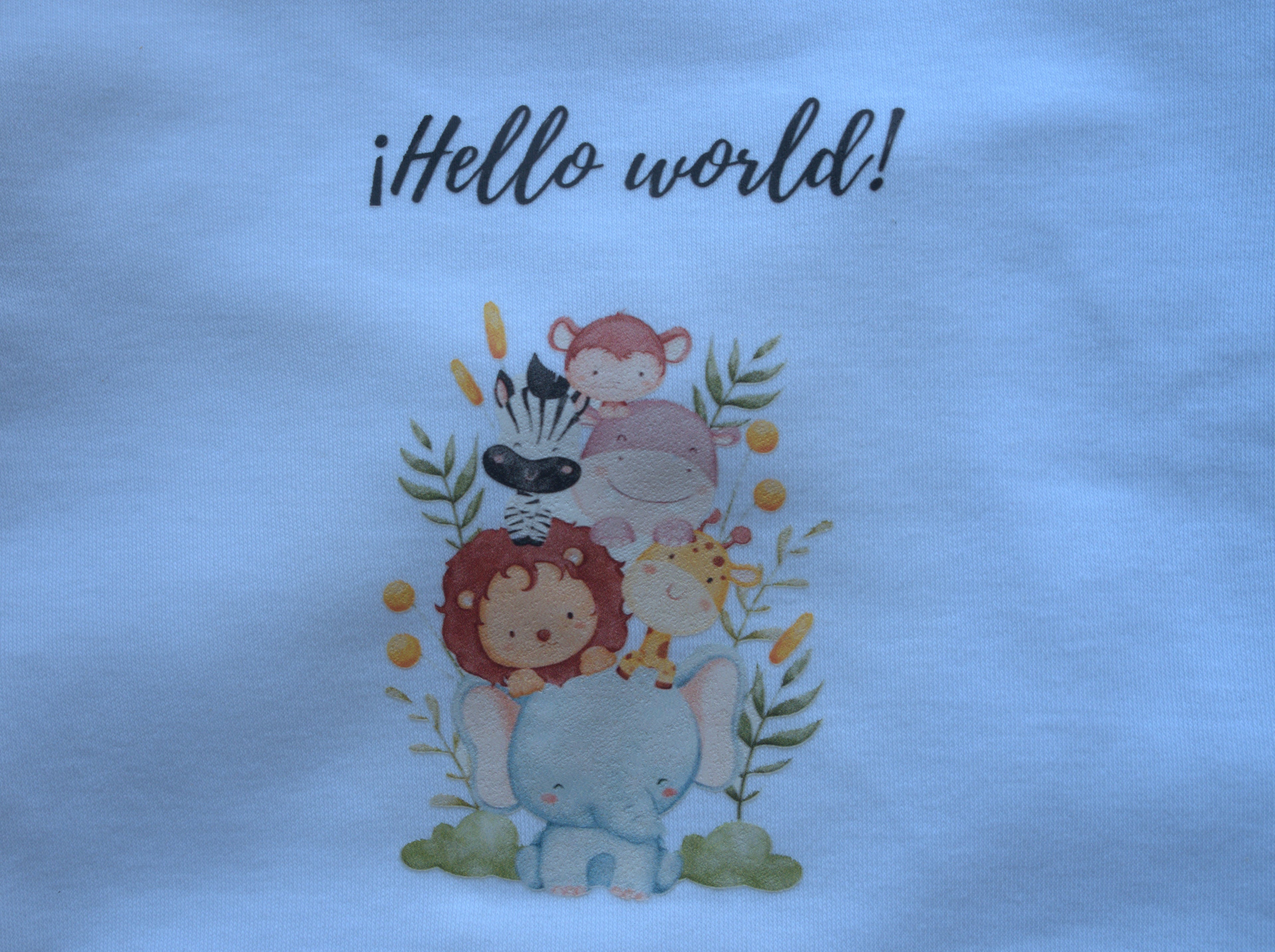 Body animalitos "Hello world"